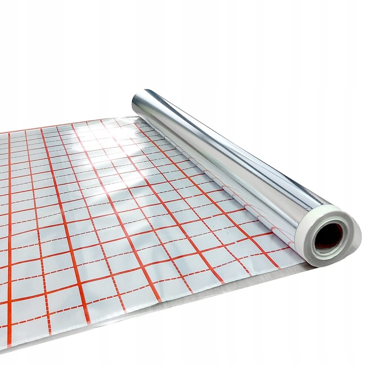 V-THERM fólia pod podlahové kúrenie 160 µm 50 m – Metalizovaná podlahová fólia