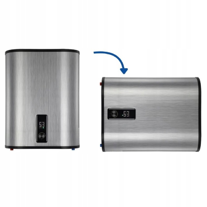 WEBER WE PP Flat 30 l Silver – Plochý elektrický bojler 2000 W